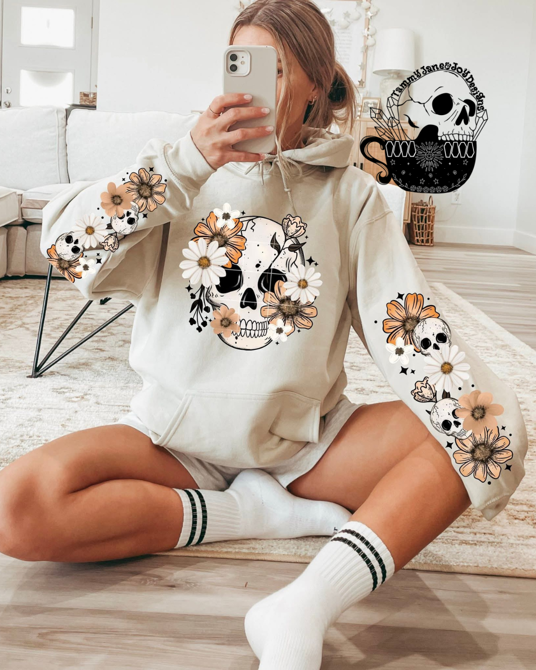 Flower Skull