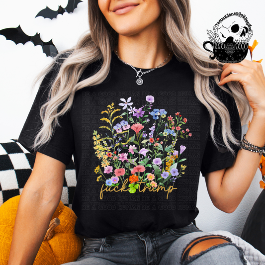 F*ck Trump (floral)