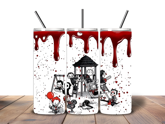 Horror Playground 20 oz Stainless Steel Tumbler