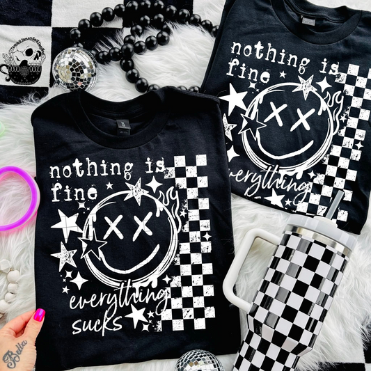 Nothing is Fine (white)