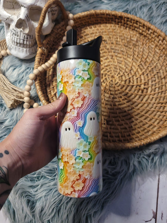 Embroidery Ghosts 20 oz Stainless Steel Tumbler