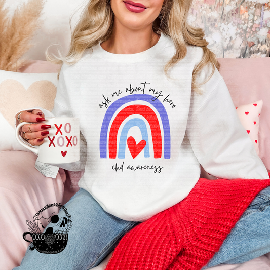 Ask my about my hero CHD awareness