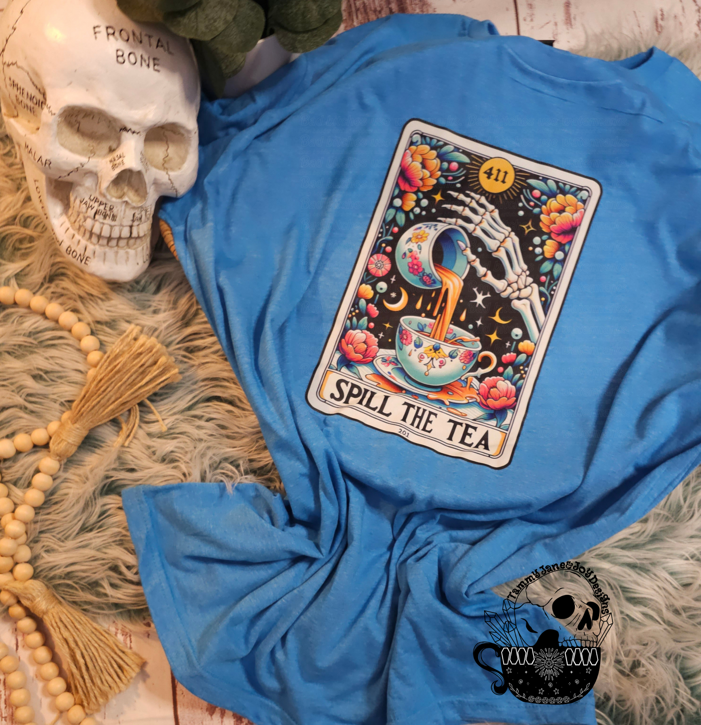 Spill the tea (Tarot Card)