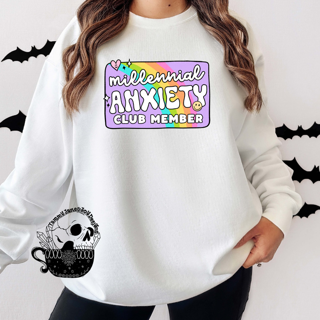 Millennial Anxiety Club Member