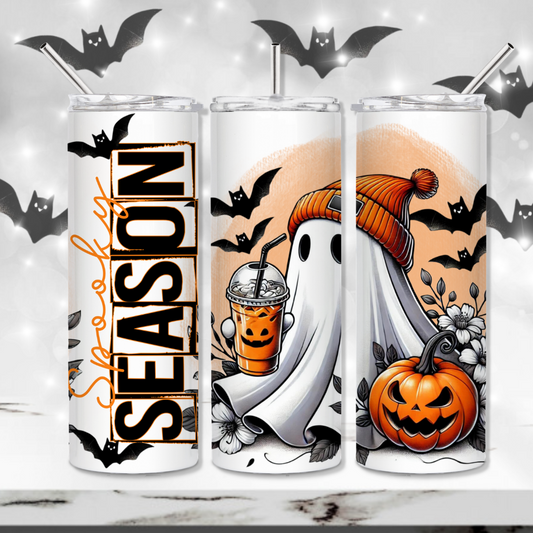 Spooky Season 20 oz Stainless Steel Tumbler