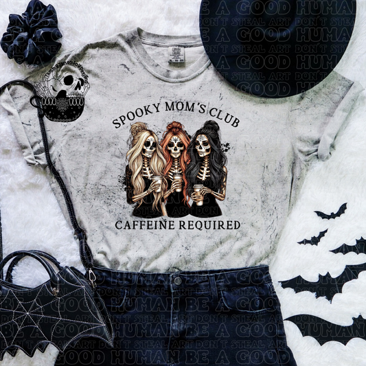 Spooky Moms Club Caffeine Required