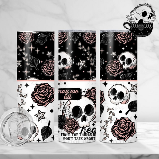 May We all Heal 20 oz Stainless Steel Tumbler