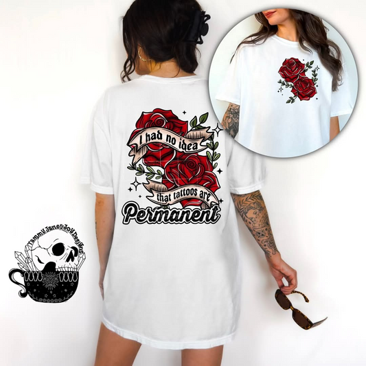 I Had No Idea These Tattoos Were Permanent Roses (Color)
