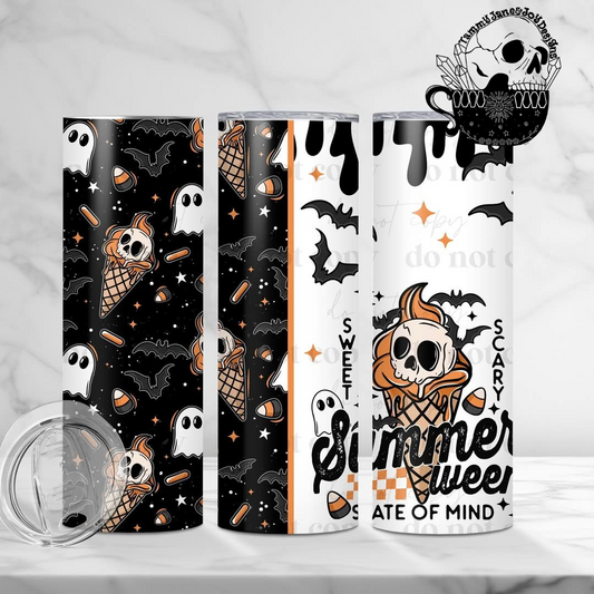 Summerween State of Mind Ice Cream Tumbler