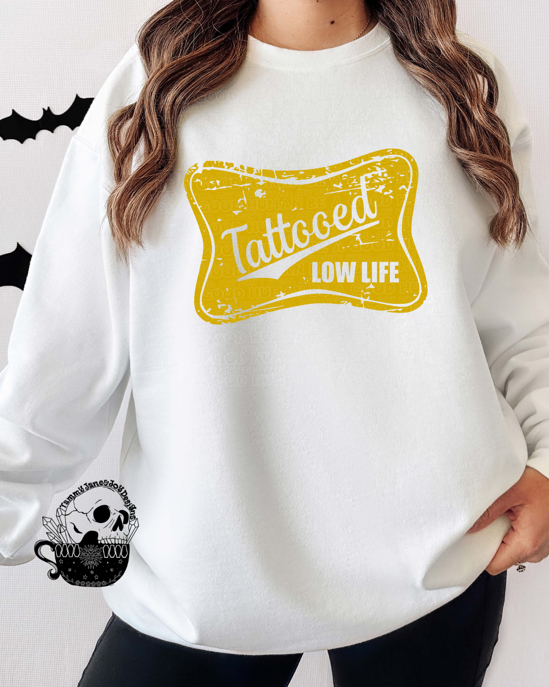 Tattooed Low Life (Yellow)