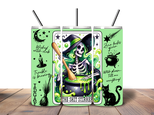 The Shit Stirrer 20 oz Stainless Steel Tumbler