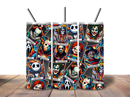 Horror Tarot 20 oz Stainless Steel Tumbler