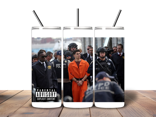 Free Luigi 20 oz Stainless Steel Tumbler