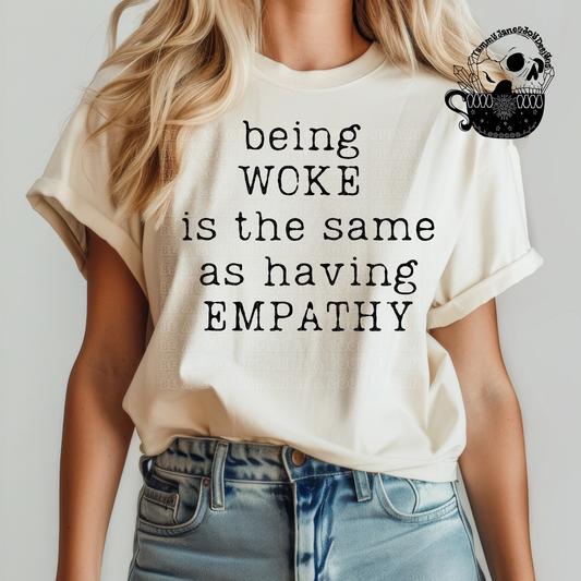 Being woke is the same as having empathy