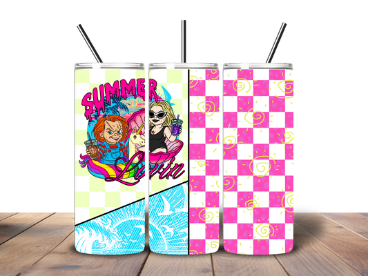Summer Lovin' 20 oz Stainless Steel Tumbler