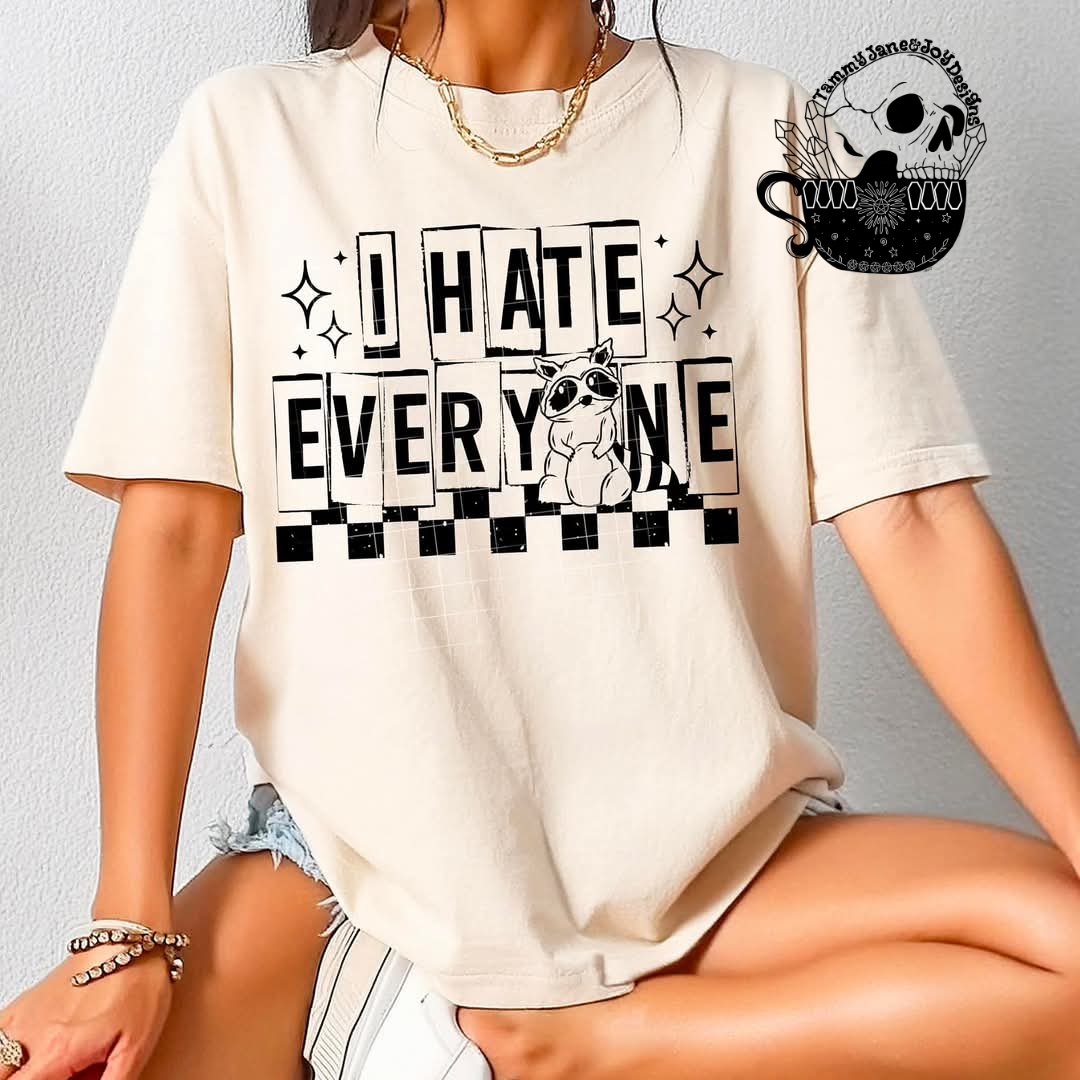 I hate everyone (black)