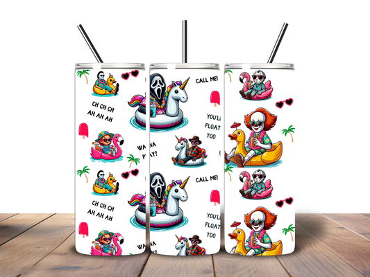 Call Me Horror 20 oz Stainless Steel Tumbler