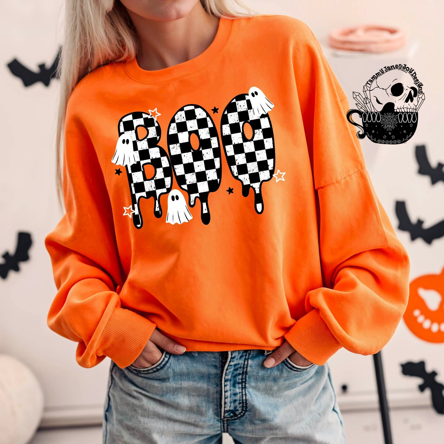 Checkered Boo