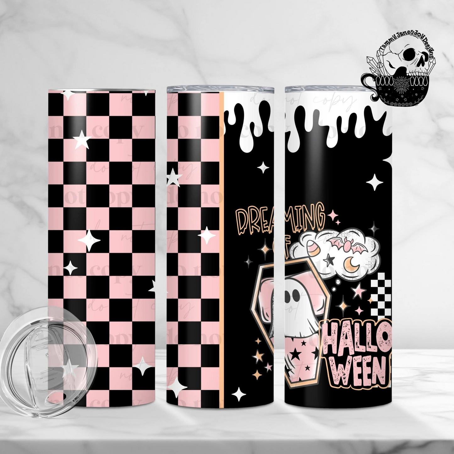 Dreaming of Halloween 20 oz Stainless Steel Tumbler