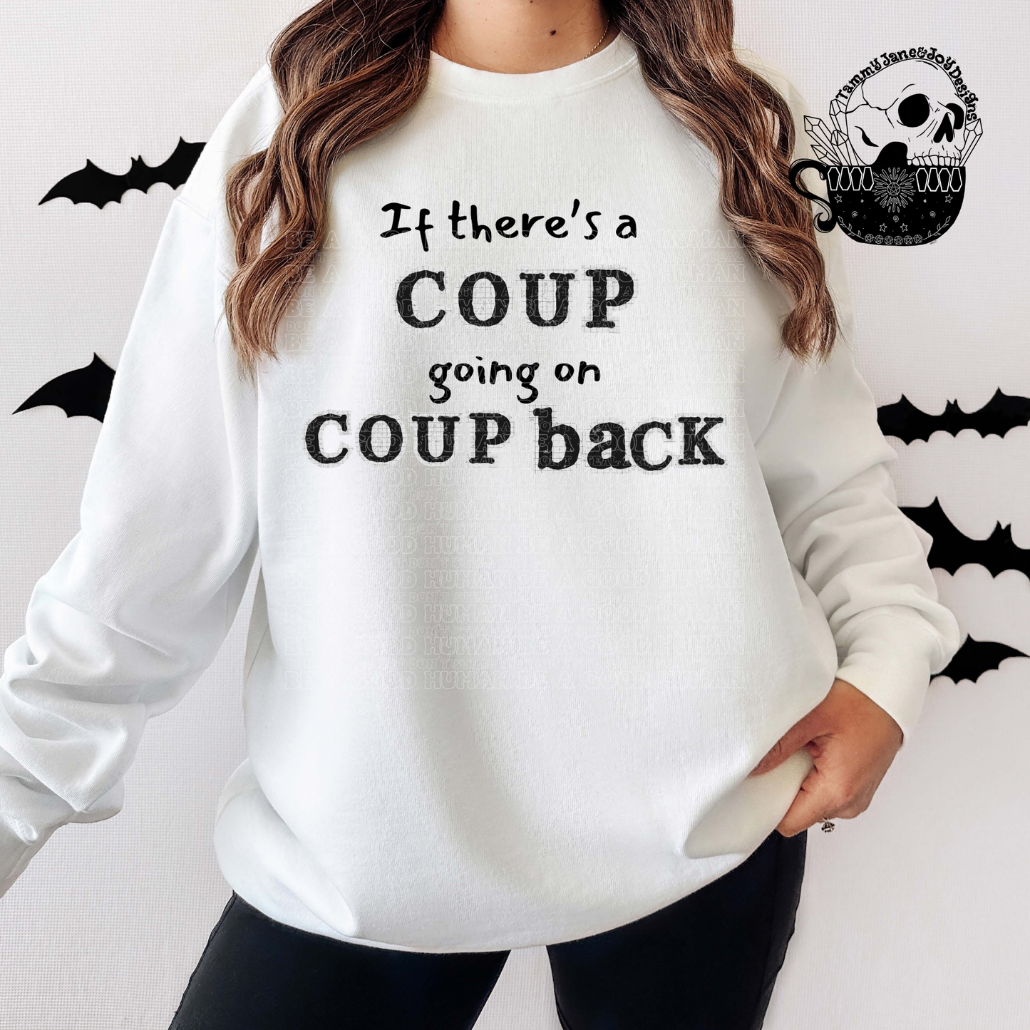 If there's a coup going on, coup back
