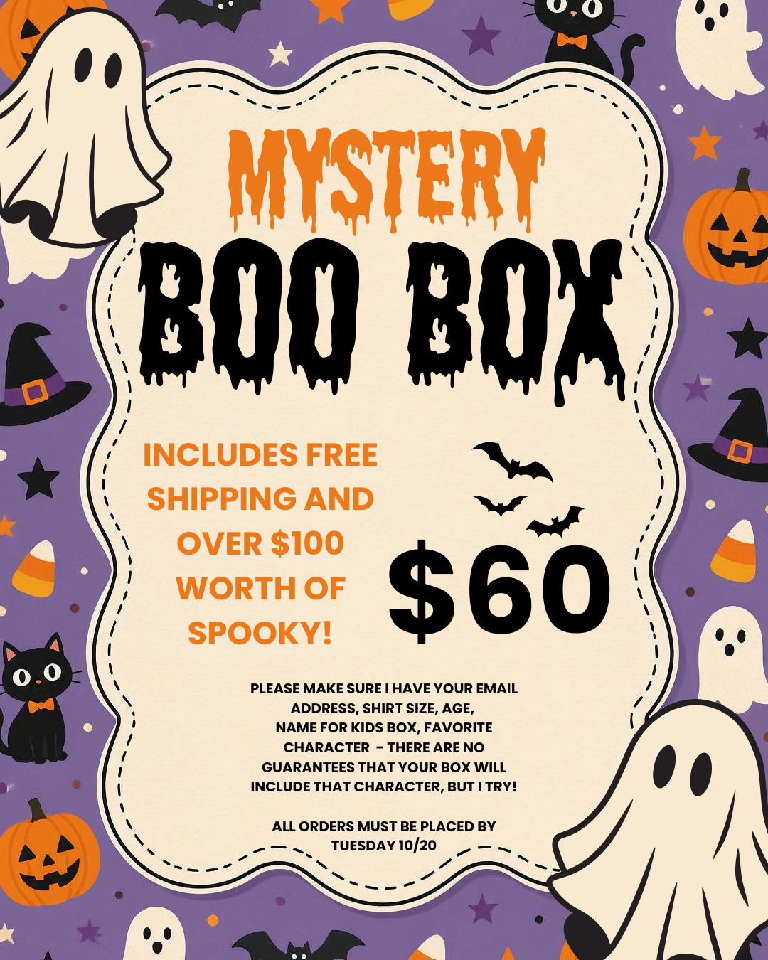 Mystery BOO BOX