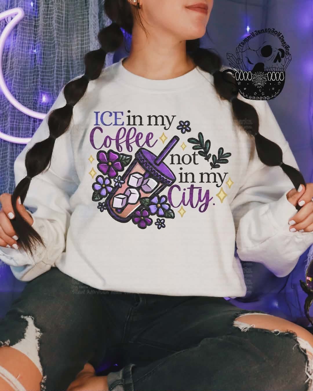 Ice in my coffee not in my city