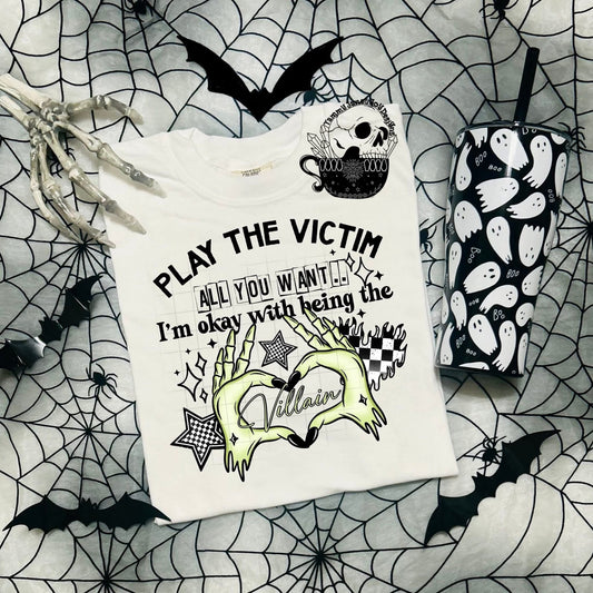 Play the Victim (black)