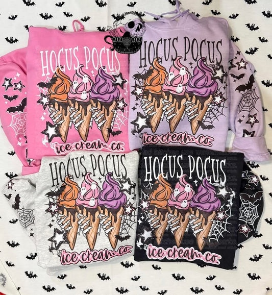 Hocus Pocus Ice Cream (black)