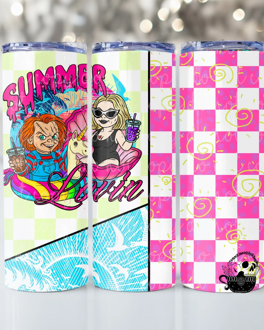 Summer Lovin' 20 oz Stainless Steel Tumbler