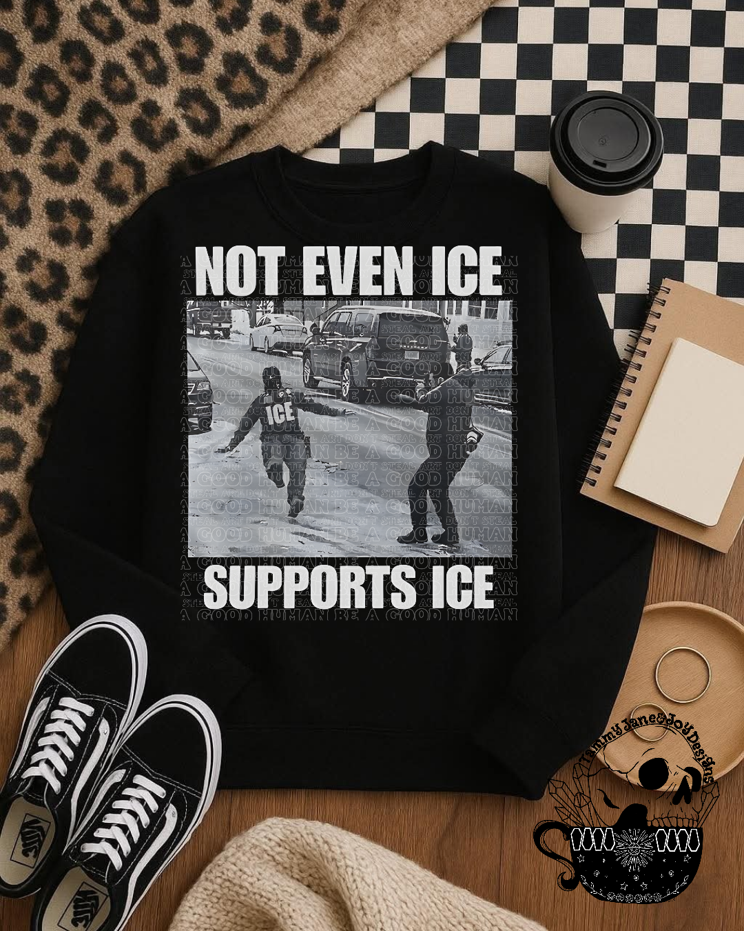 Not even ice supports ICE