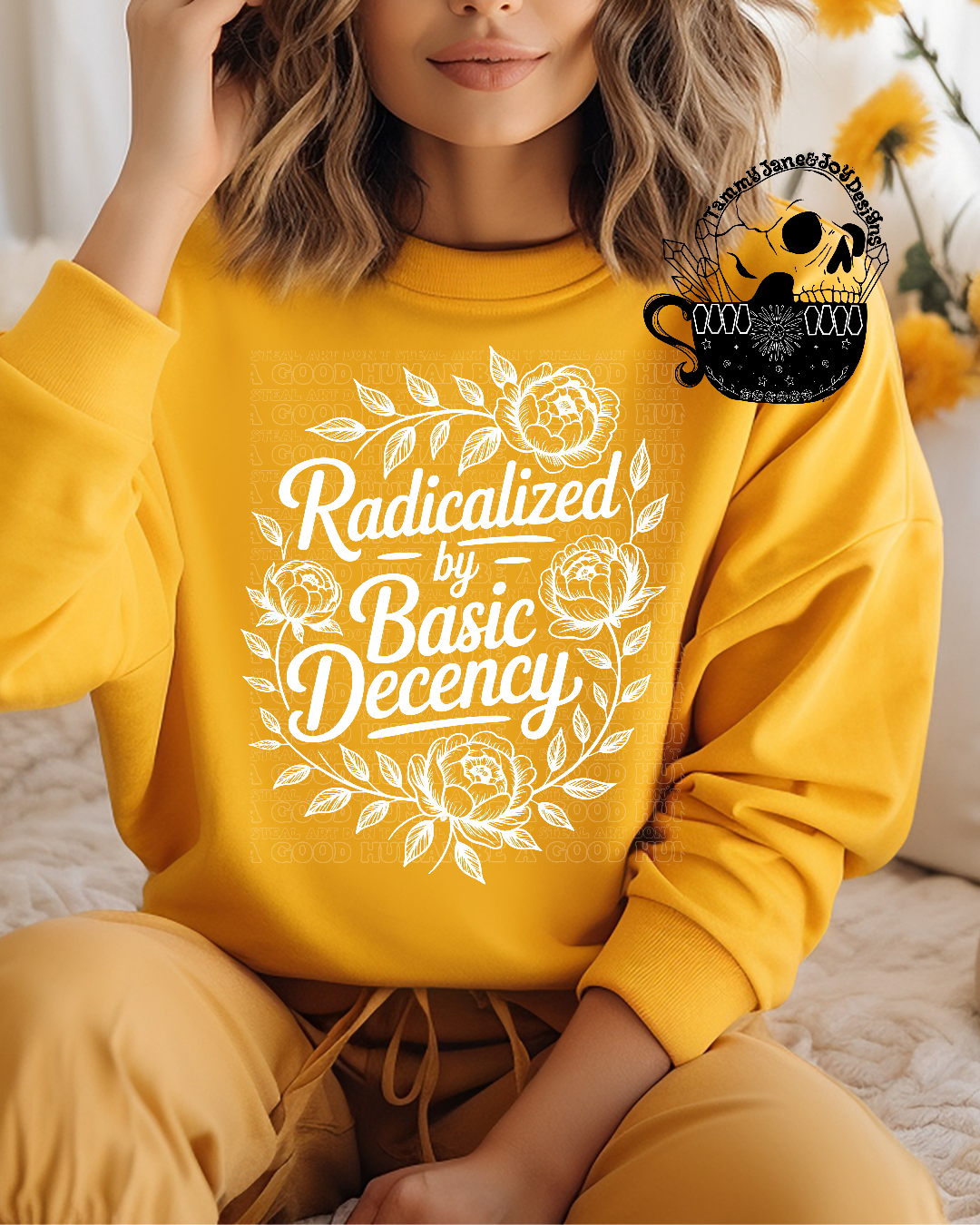 Radicalized by basic decency (white)