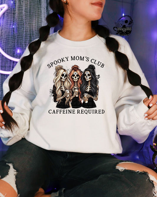 Spooky Mom's Club Caffeine Required
