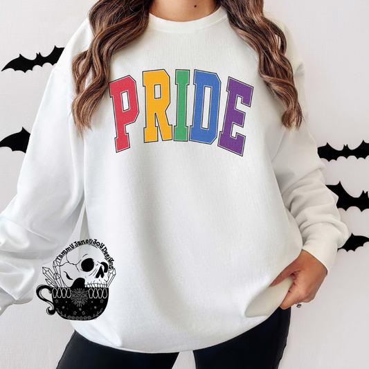 PRIDE Varsity Letters