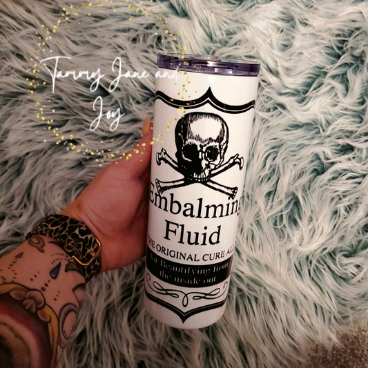 Embalming Fluid Tumbler (20 oz)