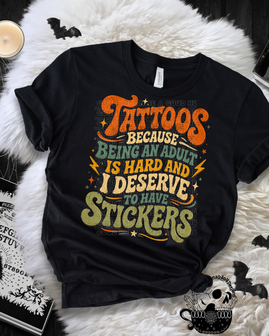 Tattoos because being an adult is hard