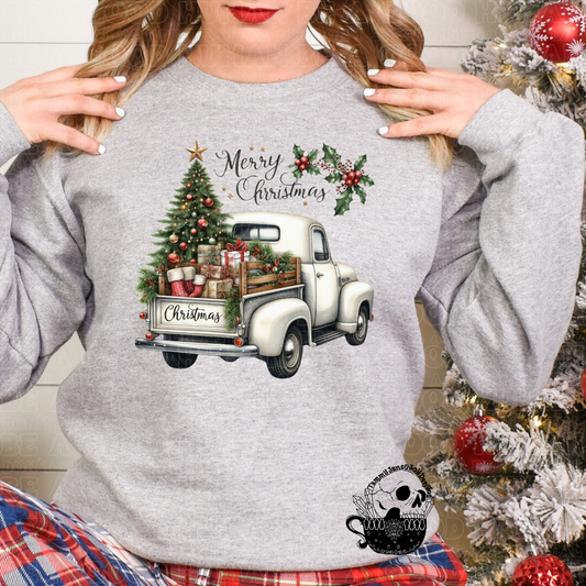 Merry Christmas Farm Truck