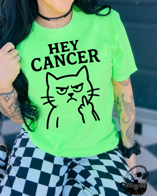 Hey Cancer Middle Finger