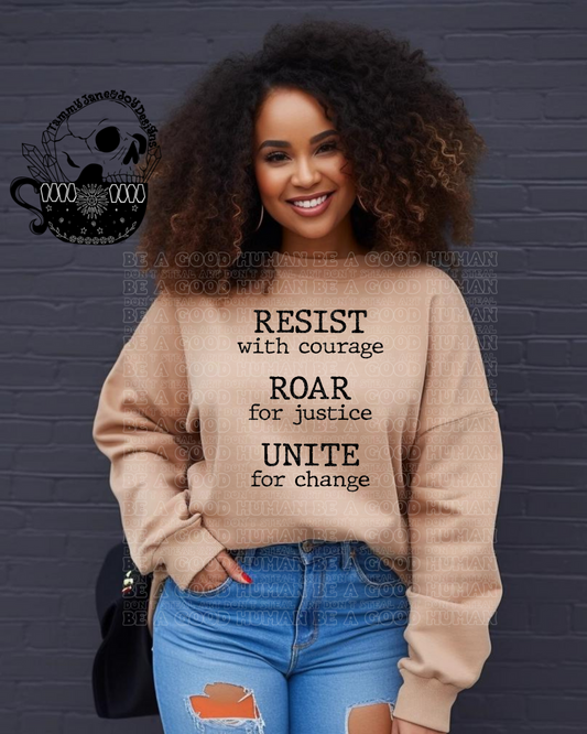 Resist With Courage