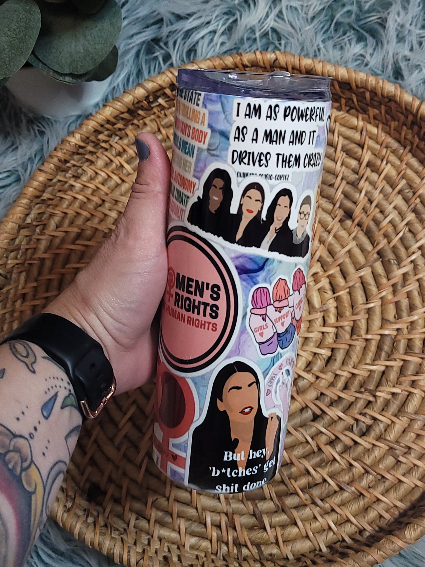 Women's Rights - Girl Power Tumbler (20 oz)