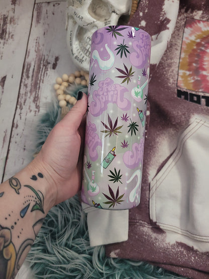 Free Sprit 20 oz Stainless Steel Tumbler