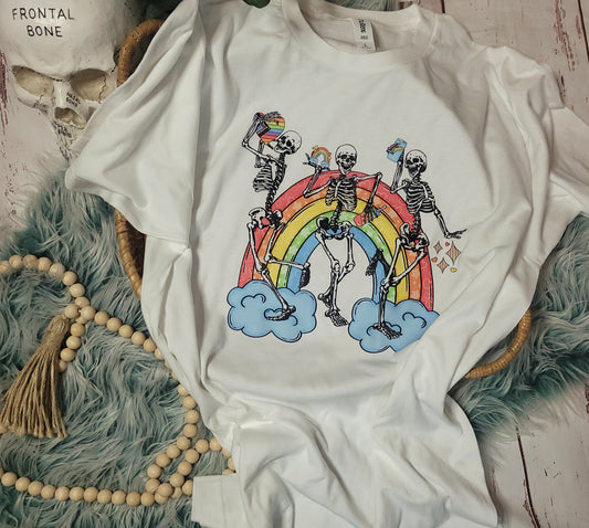 Pride Skeletons Rainbow