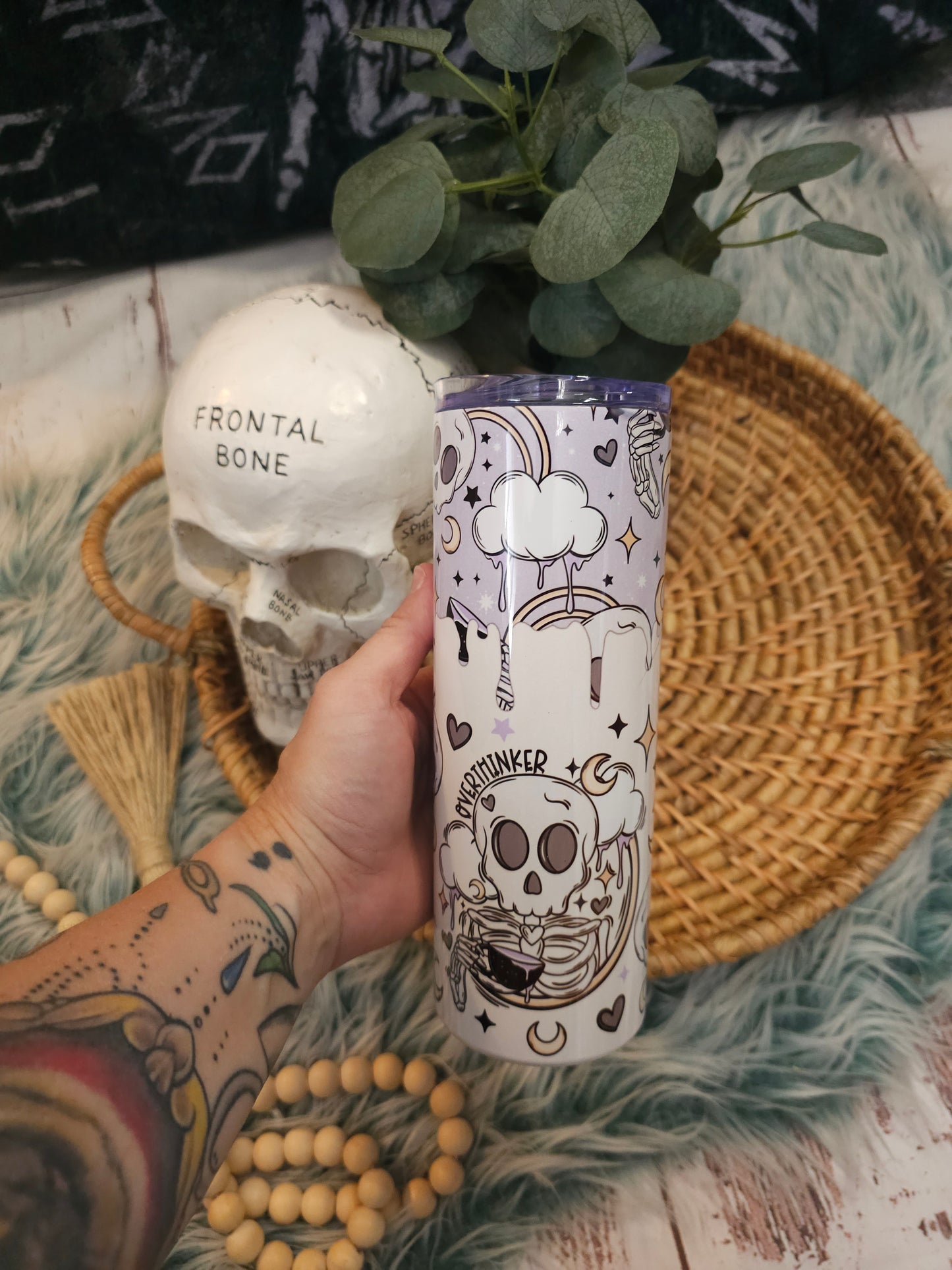 Overthinker 20 oz Stainless Steel Tumbler
