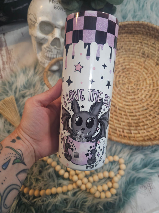 I Love The Tea 20 oz Stainless Steel Tumbler