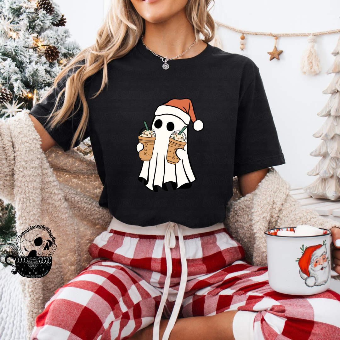 Caffeinated Santa Ghost