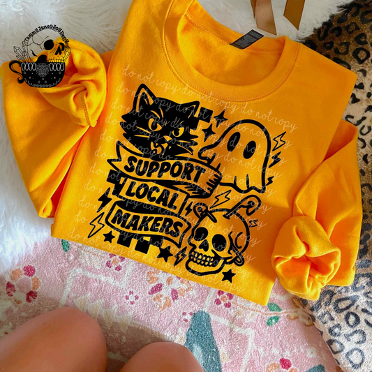 Support Local Makers (black)