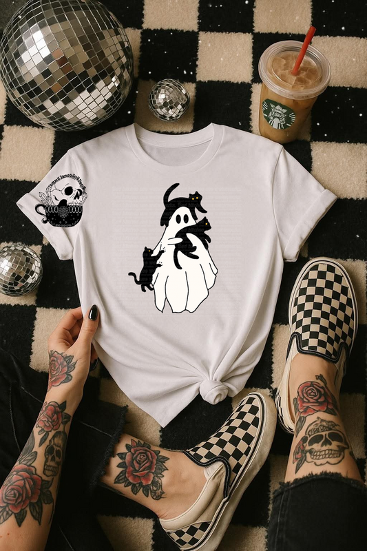 Ghost & Black Cat Friends