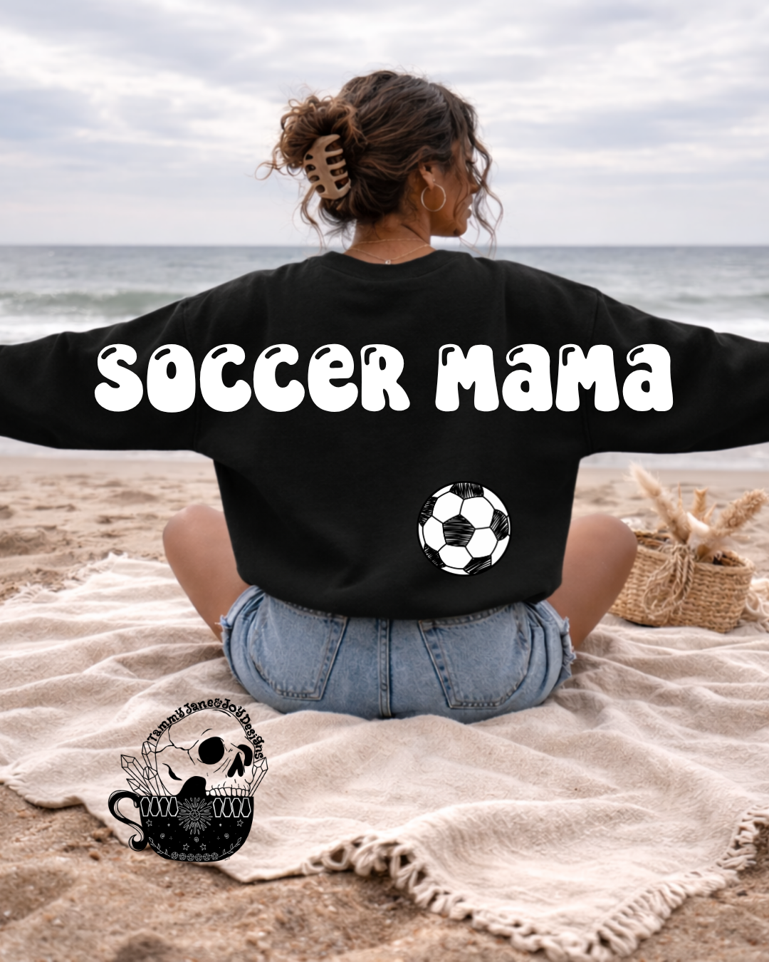 Customized Soccer Mama Sweatshirt