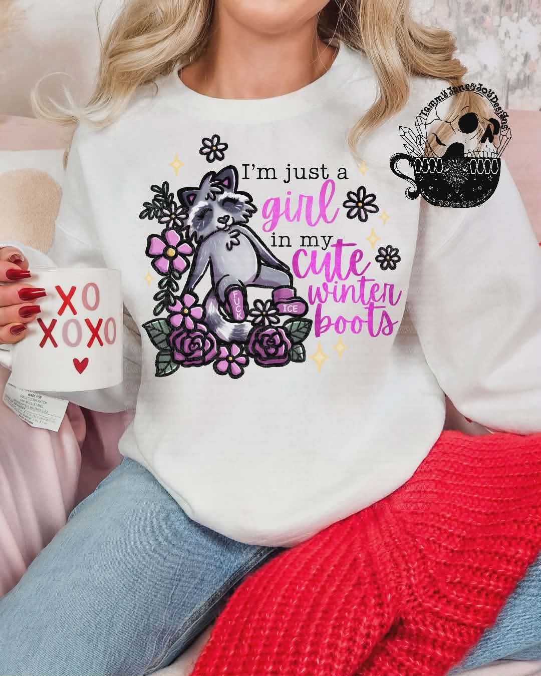 I’m just a girl in my cute winter boots (Fuck ICE)