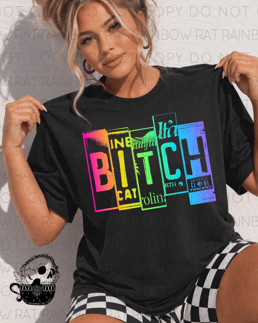 License Plate Bitch