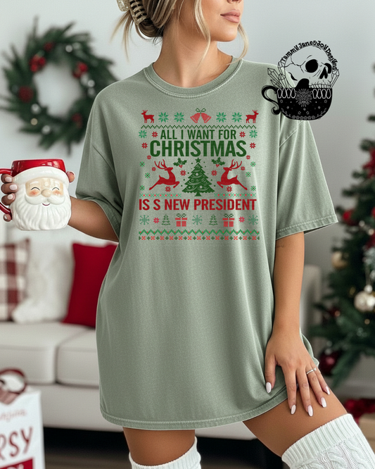 All I want for Christmas is a new president